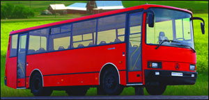 Универсальный автобус среднего класса ЛАЗ-4207
