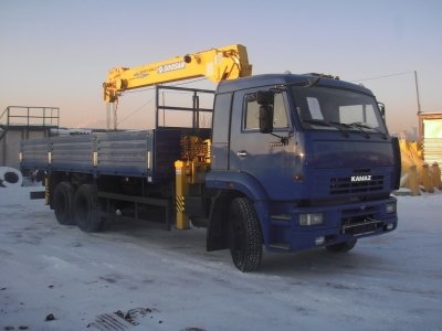 Кран-манипулятор SOOSAN 736 L II КамАЗ-65117 - 3 600 000 руб.