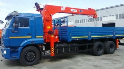 Бортовой автомобиль Камаз 65117 с КМУ - 3 470 000 руб.