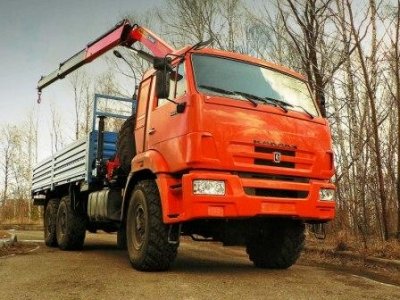 Бортовой автомобиль КАМАЗ-43118 с краном-манипулятор - 3 486 000 руб.