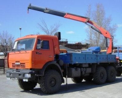 Бортовой автомобиль КАМАЗ-43118 с краном-манипулятор - 3 562 000 руб.