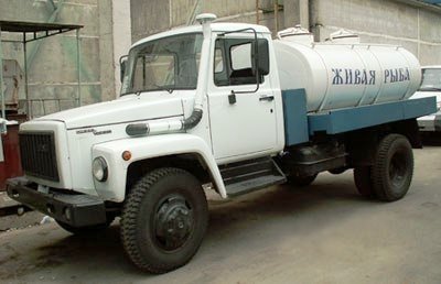 Автоцистерна ГАЗ-3309 автоцистерна &quot;Живая рыб - 990 000 руб.