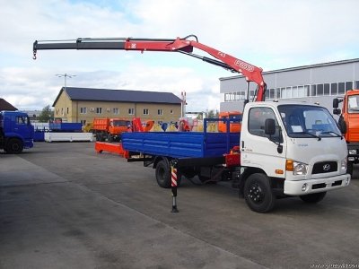 Кран-манипулятор КМУ FASSI-50А.22 на HYUNDAI HD-7 - 2 580 000 руб.