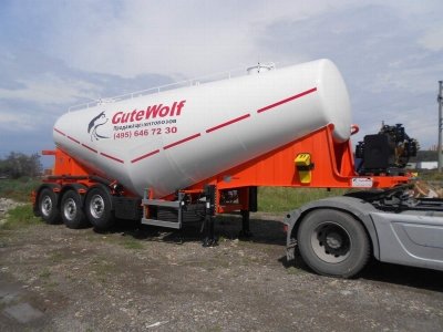 Автоцистерна Полуприцеп-цементовоз GuteWolf. - 1 600 000 руб.