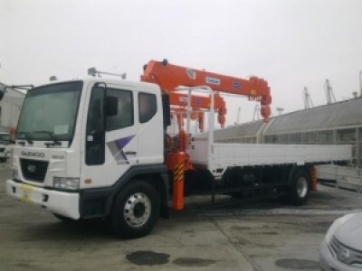 Кран-манипулятор Daewoo Novus с КМУ Kanglim - 4 235 000 руб.