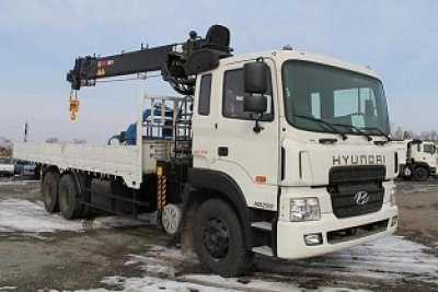 Кран-манипулятор Hyundai HD250 с КМУ HIAB190T - 5 150 000 руб.