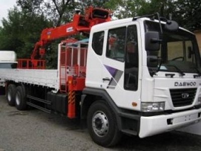 Кран-манипулятор Daewoo ULTRA NOVUS + кму Kanglim - 4 780 000 руб.