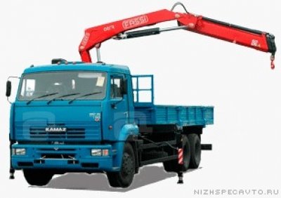 Кран-манипулятор FASSI НА БАЗЕ КАМАЗ 65115 - 3 400 000 руб.