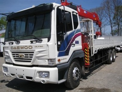 Кран-манипулятор Daewoo ULTRA NOVUS + кму Kanglim - 4 780 000 руб.