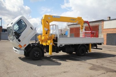 Кран-манипулятор Hyundai HD 120 Soosan SCS736 7т - 3 870 000 руб.