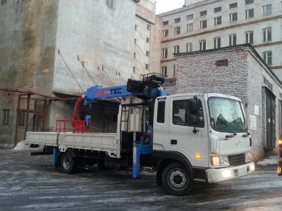 Кран-манипулятор Hyundai HD 120 MIRTEC JS 515 - 3 595 000 руб.