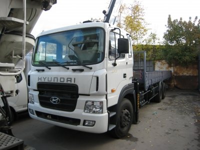 Кран-манипулятор Hyundai HD250 с КМУ HIAB 190TM - 5 350 000 руб.