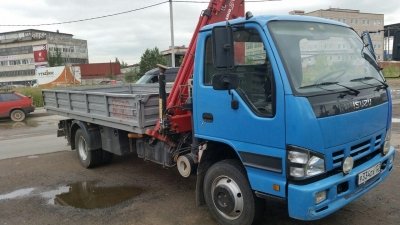Кран-манипулятор Isuzu NQR75 - 1 080 000 руб.