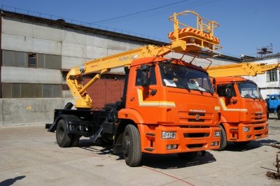 Автогидроподъемник АПТ-18 на шасси КАМАЗ-43253 - 2 900 000 руб.