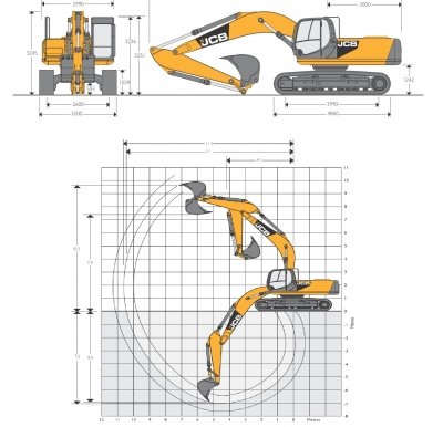 Гусеничный экскаватор JCB JS290 LC экскаватор - 9 500 000 руб.