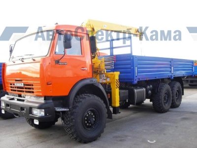 Бортовой автомобиль КамАЗ 43118 с КМУ - 2 800 000 руб.