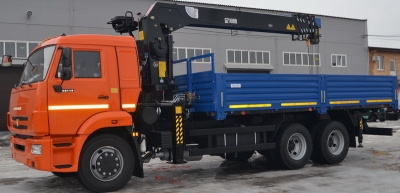 Бортовой автомобиль КАМАЗ 65115-773094-42 с КМУ HIAB - 6 020 000 руб.